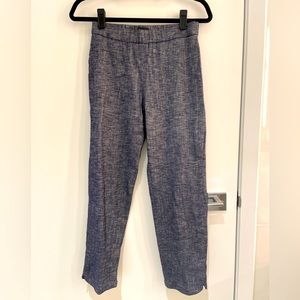 Theory Thorina Linen Pull On Pant